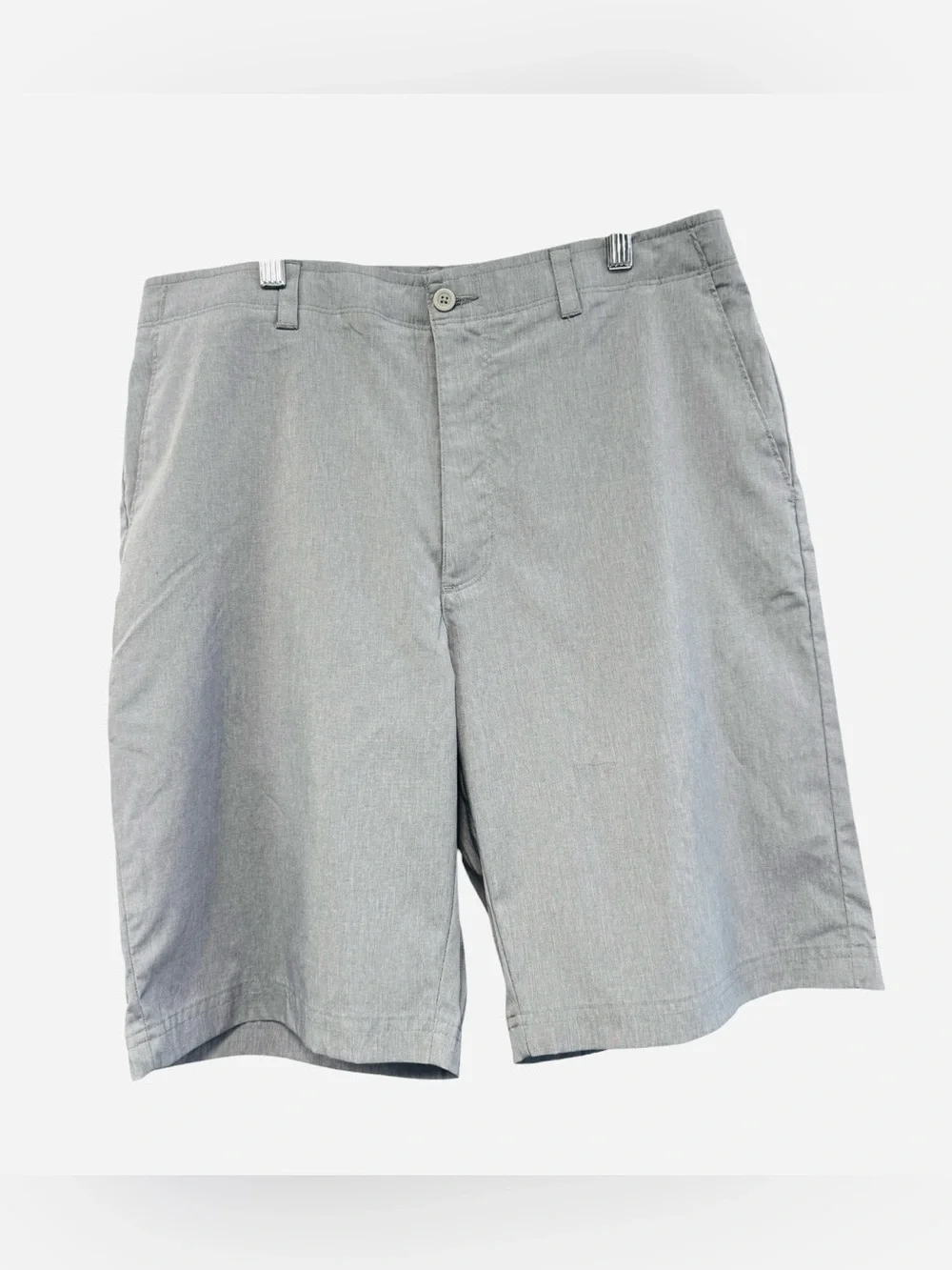 Nicklaus Men’s Grey Heather Golf Shorts Size 34